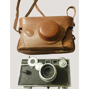 1940 Vintage Argus Cintar Leather Case 35mm Camera Made in USA